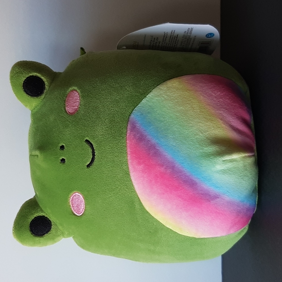 Squishmallows Other Squishmallow Frog Doxl Green Rainbow Plush